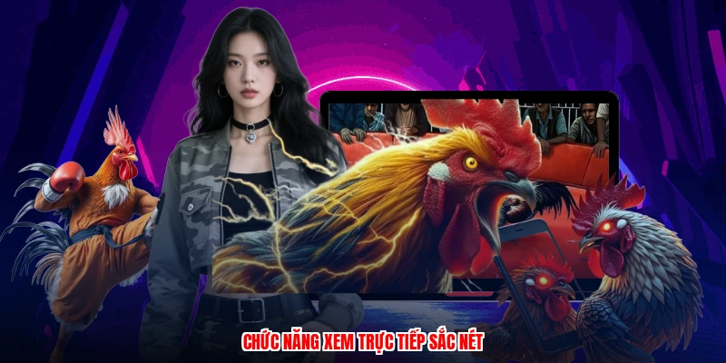 Chức năng xem trực tiếp sắc nét