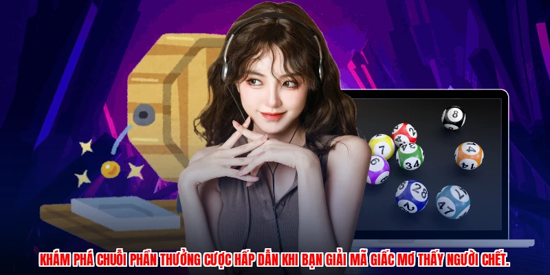 Khám phá chuỗi phần thưởng cược hấp dẫn khi bạn giải mã giấc mơ thấy người chết.